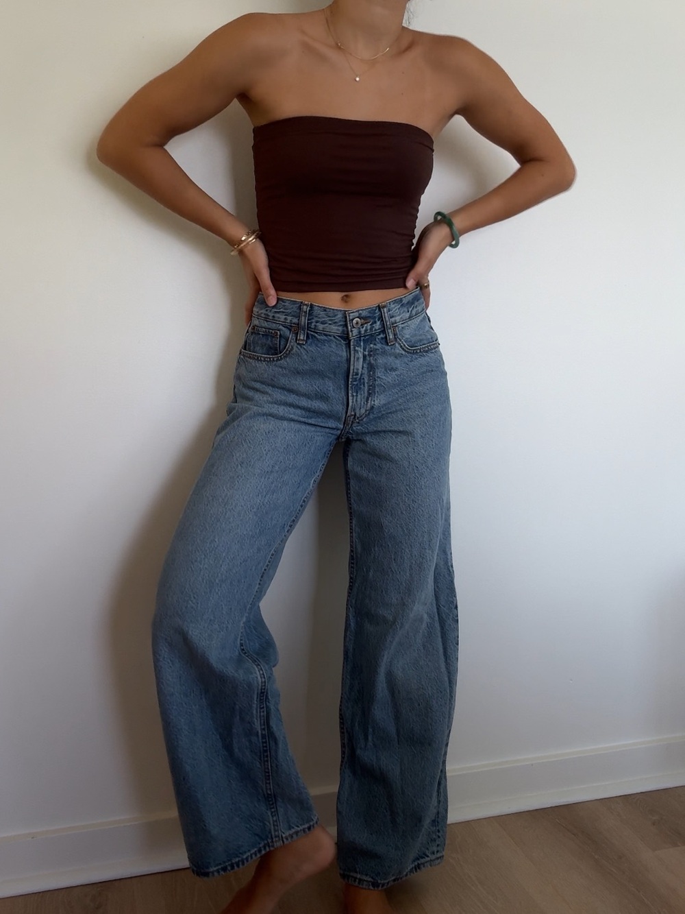Abercrombie Ultra Loose Low Rise Jeans